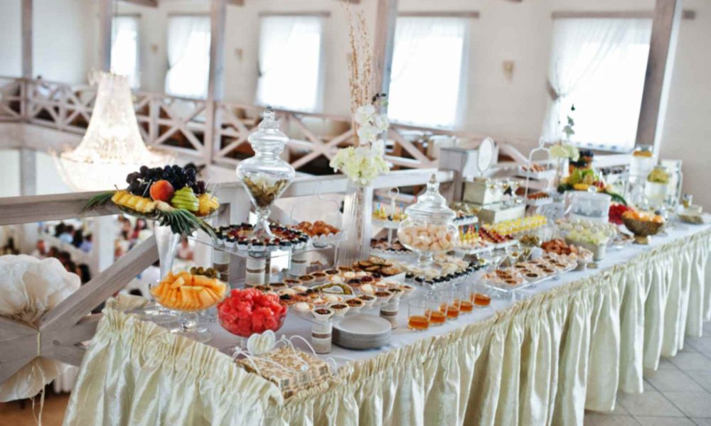 DIY wedding catering